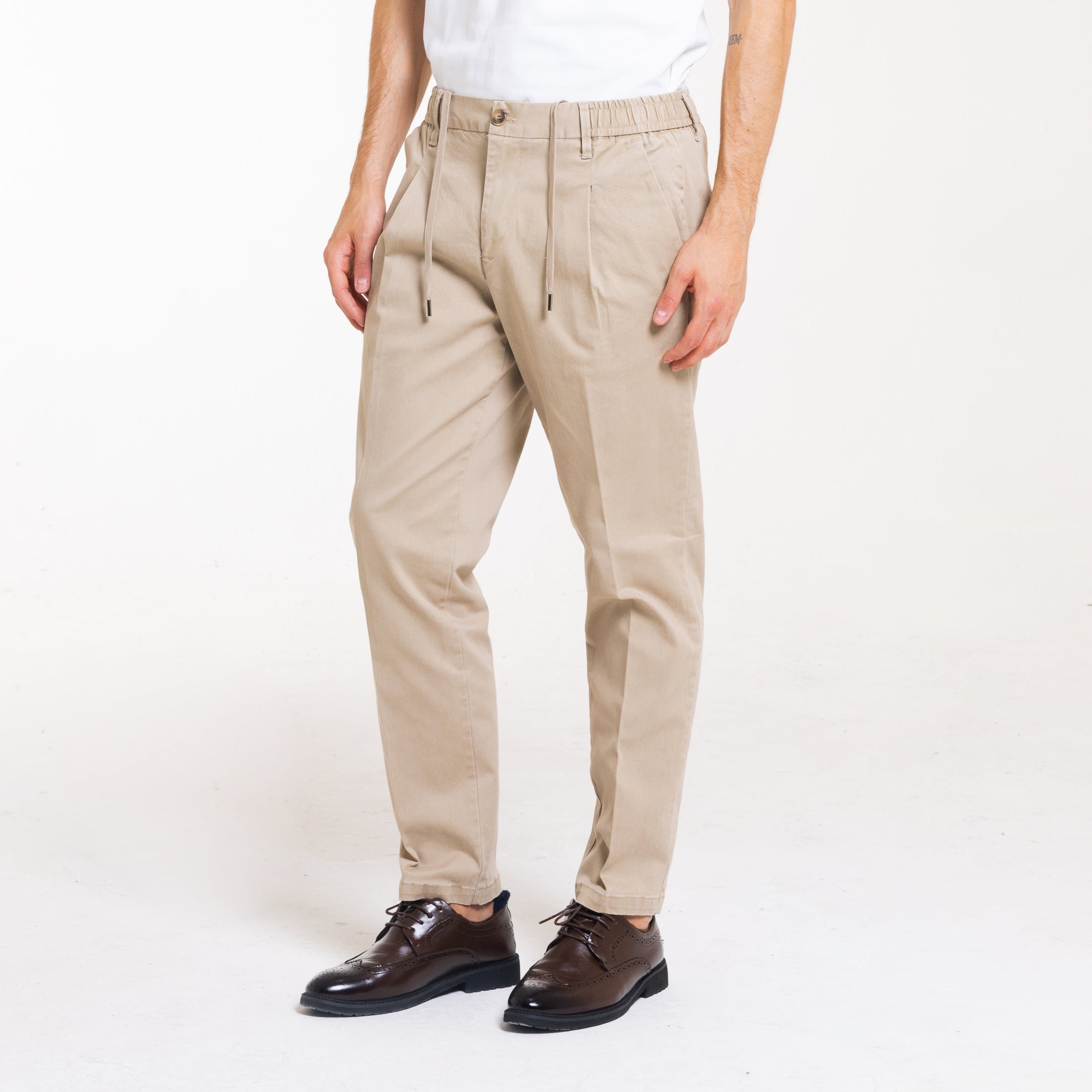 PANTALONI GOLD PRAY-11662|Colore:Beige