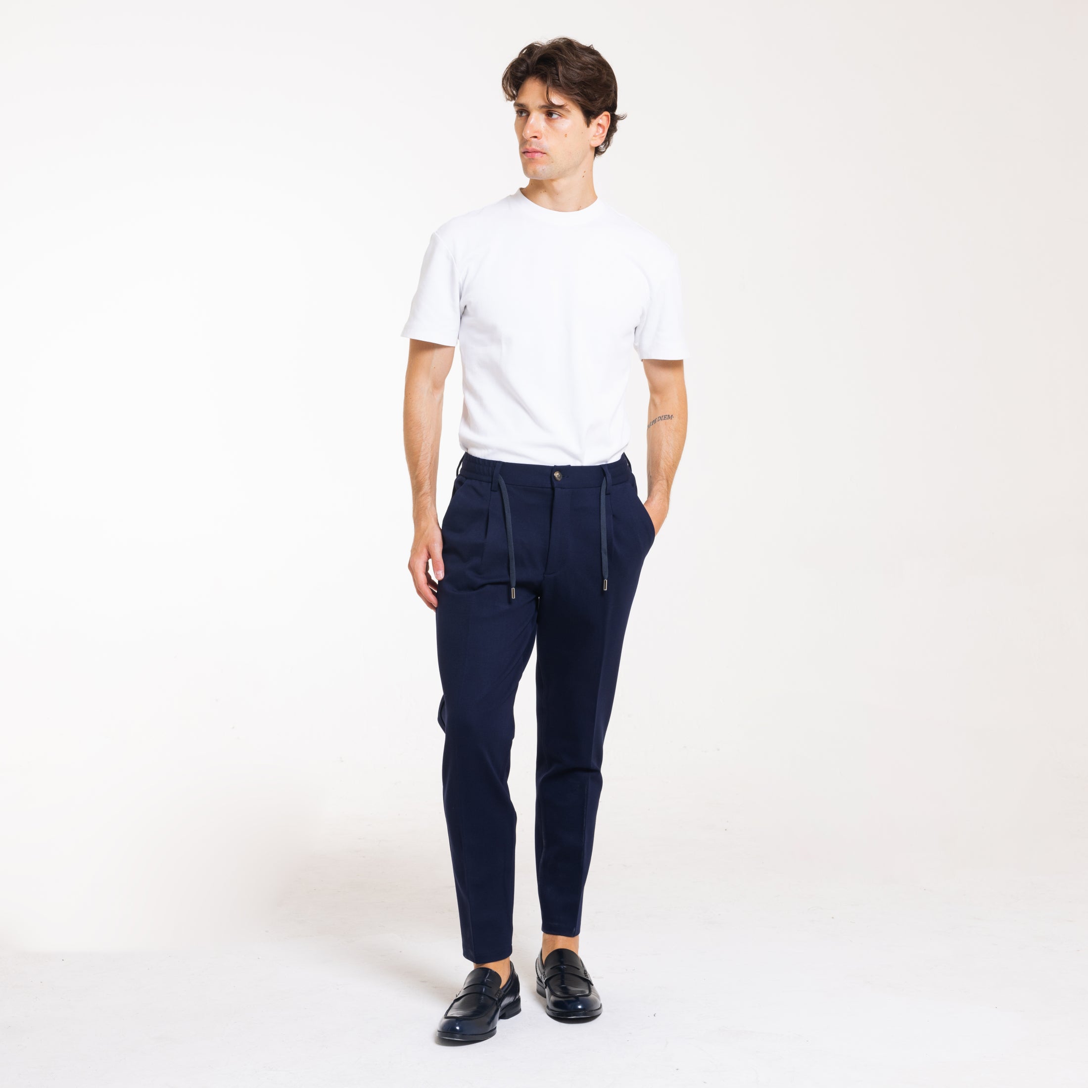 PANTALONI GOLD PRAY MILANO-11663|Colore:Blu