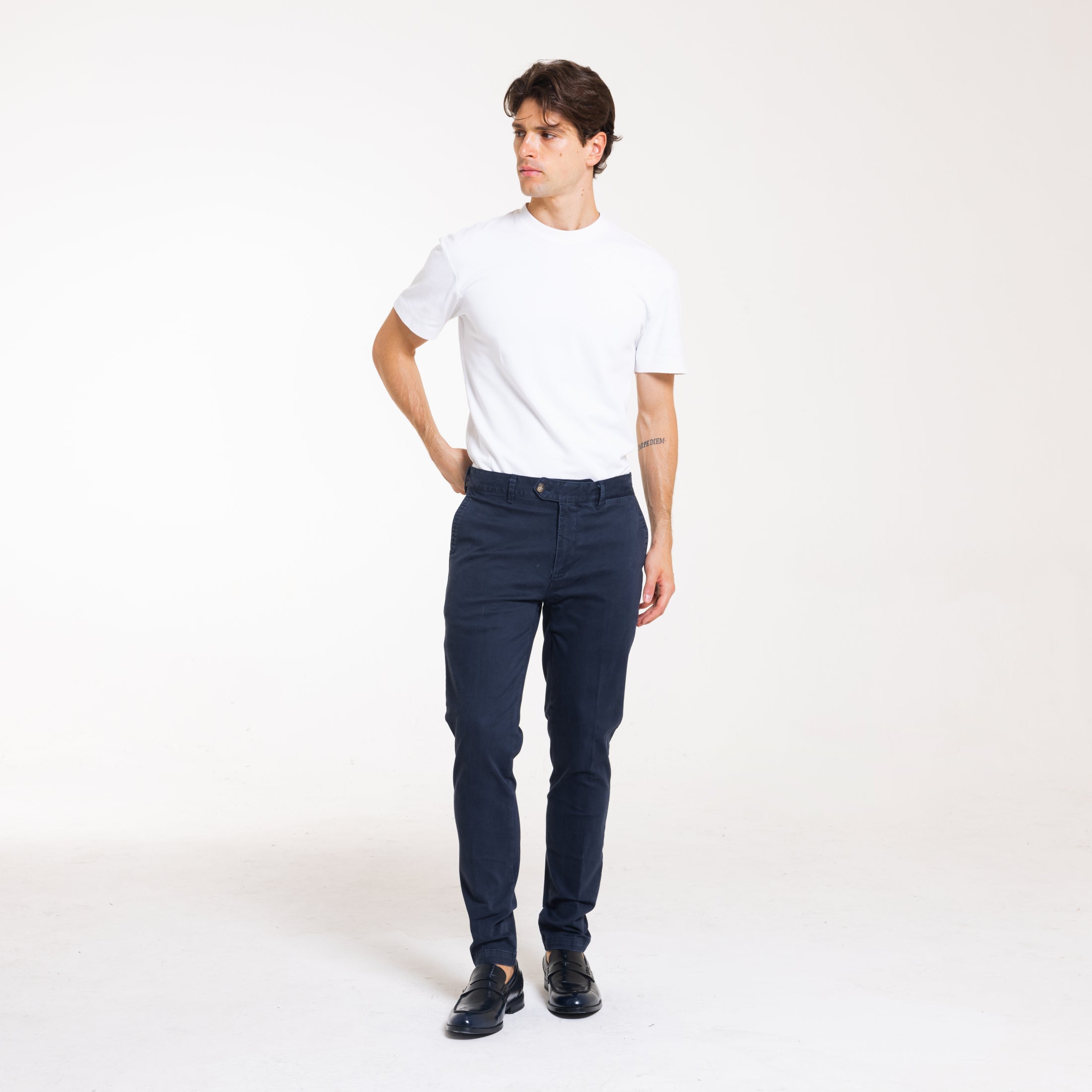 PANT CHINO CLASSIC-11664|Colore:Blu