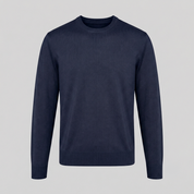 PULL. GIROCOLLO DOPPIO FILO-11618|Colore:Blu