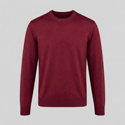 PULL. GIROCOLLO DOPPIO FILO-11618|Colore:Bordeaux