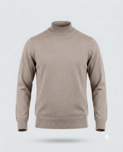 PULL. MEZZO COLLO DOPPIO FILO-11619|Colore:Tortora