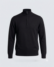 MEZZA ZIP DOPPIO FILO-11621|Colore:Nero