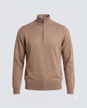 MEZZA ZIP DOPPIO FILO-11621|Colore:Tortora