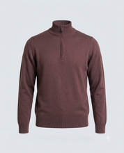 MEZZA ZIP DOPPIO FILO-11621|Colore:Moro