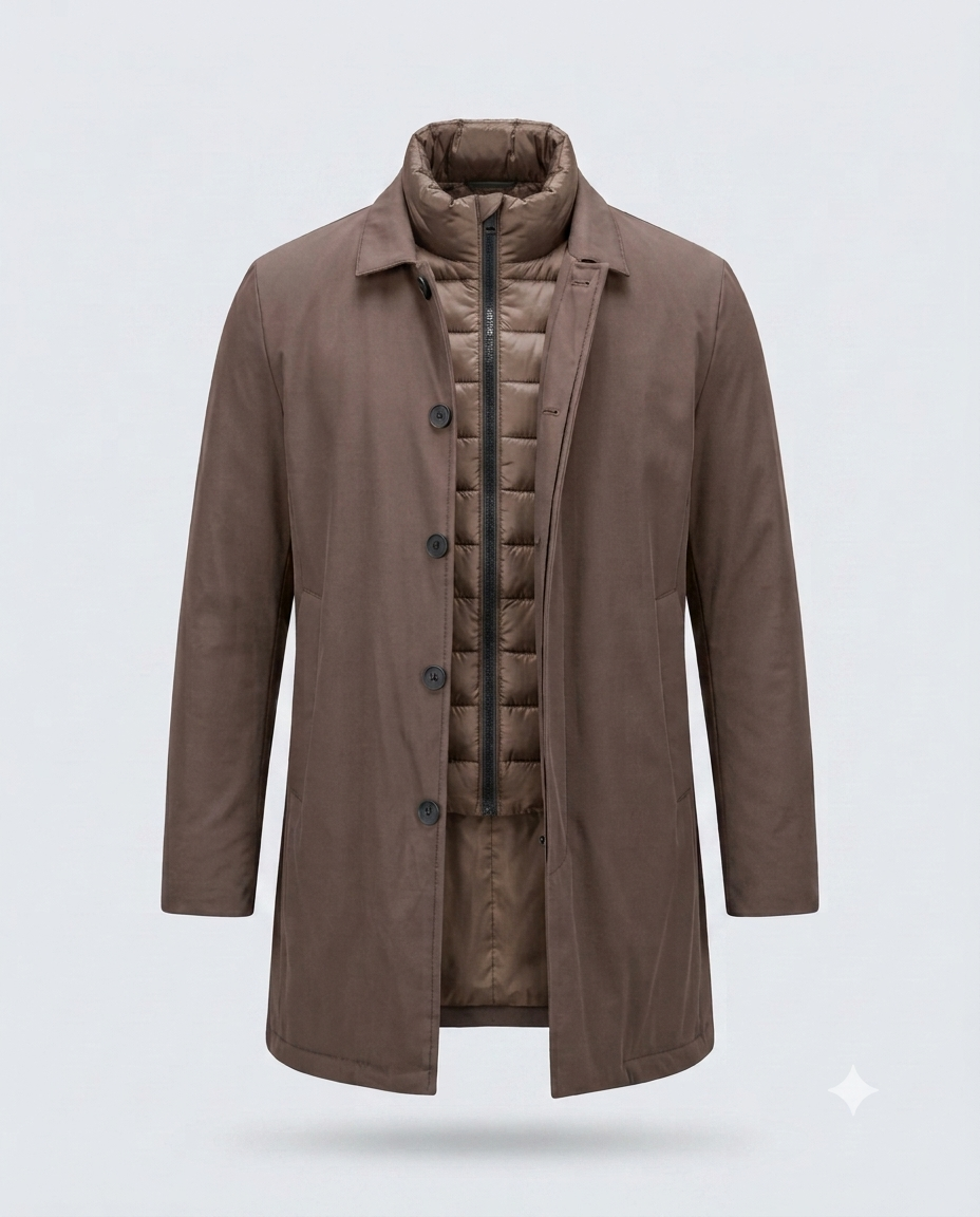TRENCH TESSUTO TECNICO-11446|Colore:Beige