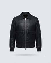 BOMBER ECOPELLE-11645|Colore:Nero