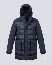 PARKA NEW ACCOPPIATO-11646|Colore:Blu