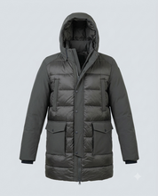 PARKA NEW ACCOPPIATO-11646|Colore:Verde