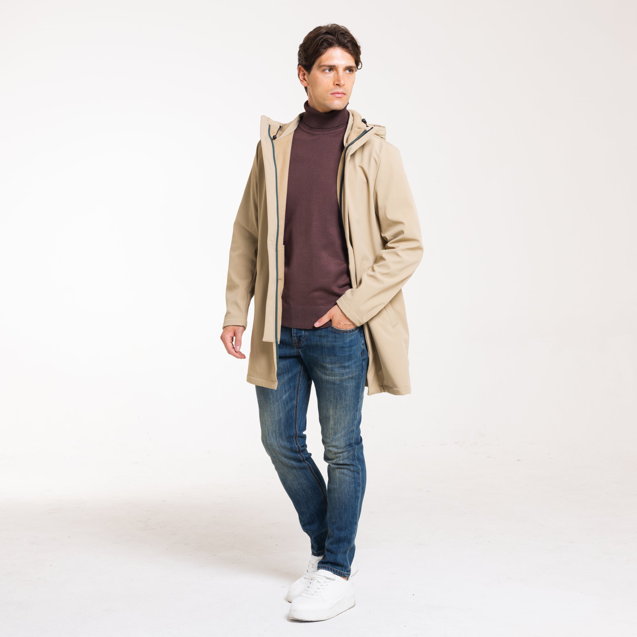 JKT THOMMY IDRO LIGHT-11654|Colore:Beige