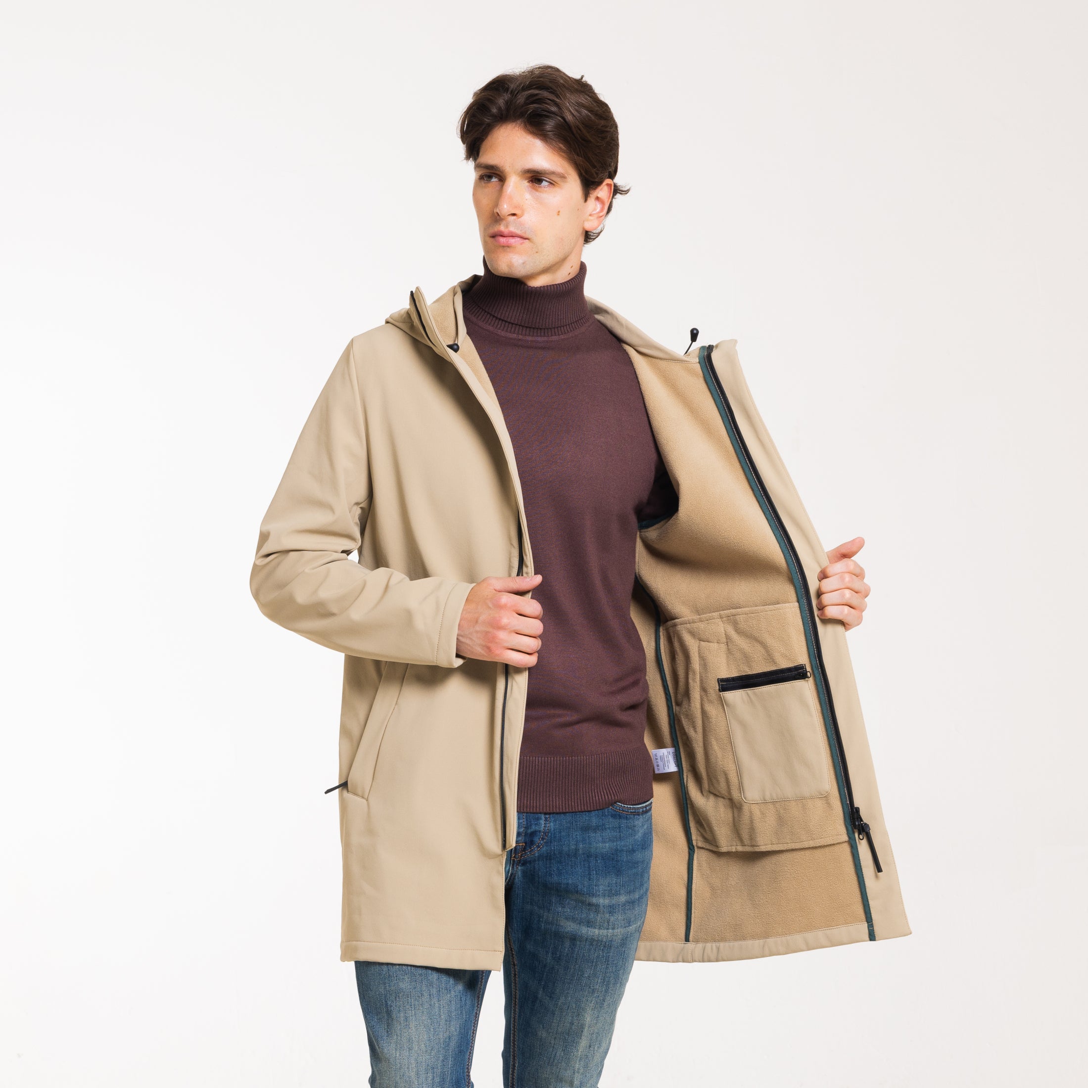 JKT THOMMY IDRO LIGHT-11654|Colore:Beige