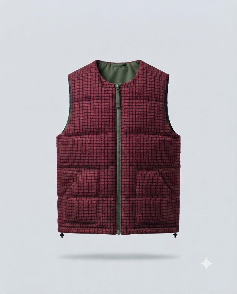 GILET REVERSIBILE-11658|Colore:Verde
