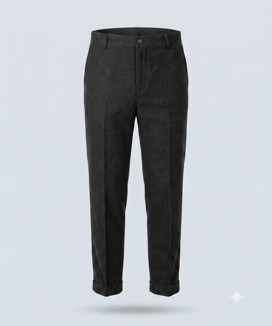 PANT DA COMPLETO MISTO LANA-11465|Colore:Nero
