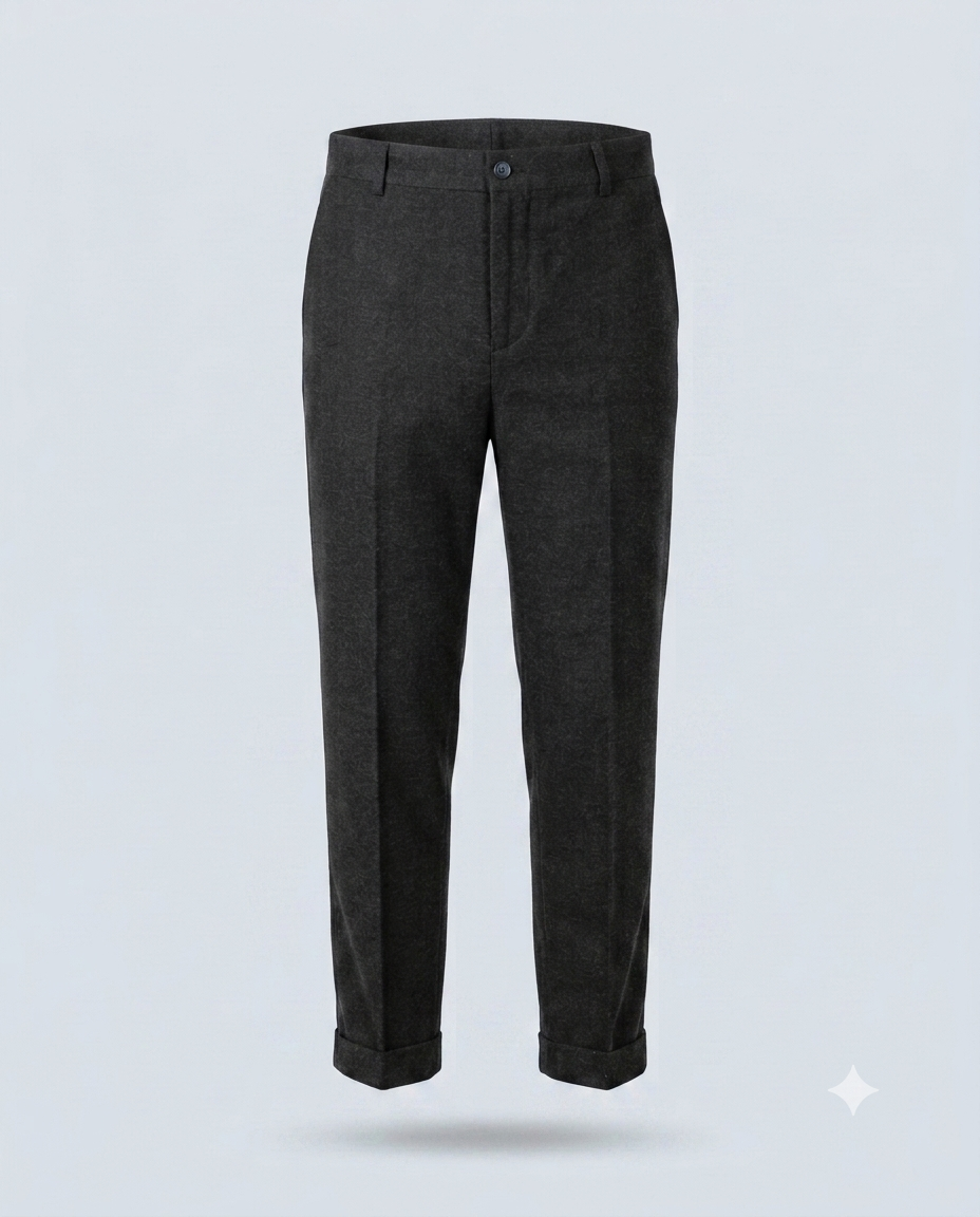 PANT DA COMPLETO MISTO LANA-11465|Colore:Nero
