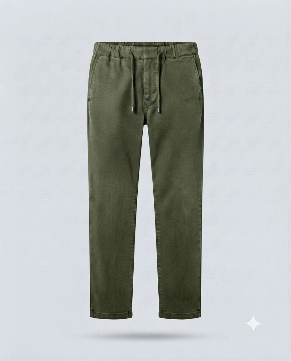 PANTALONE RELAXED-11661|Colore:Verde
