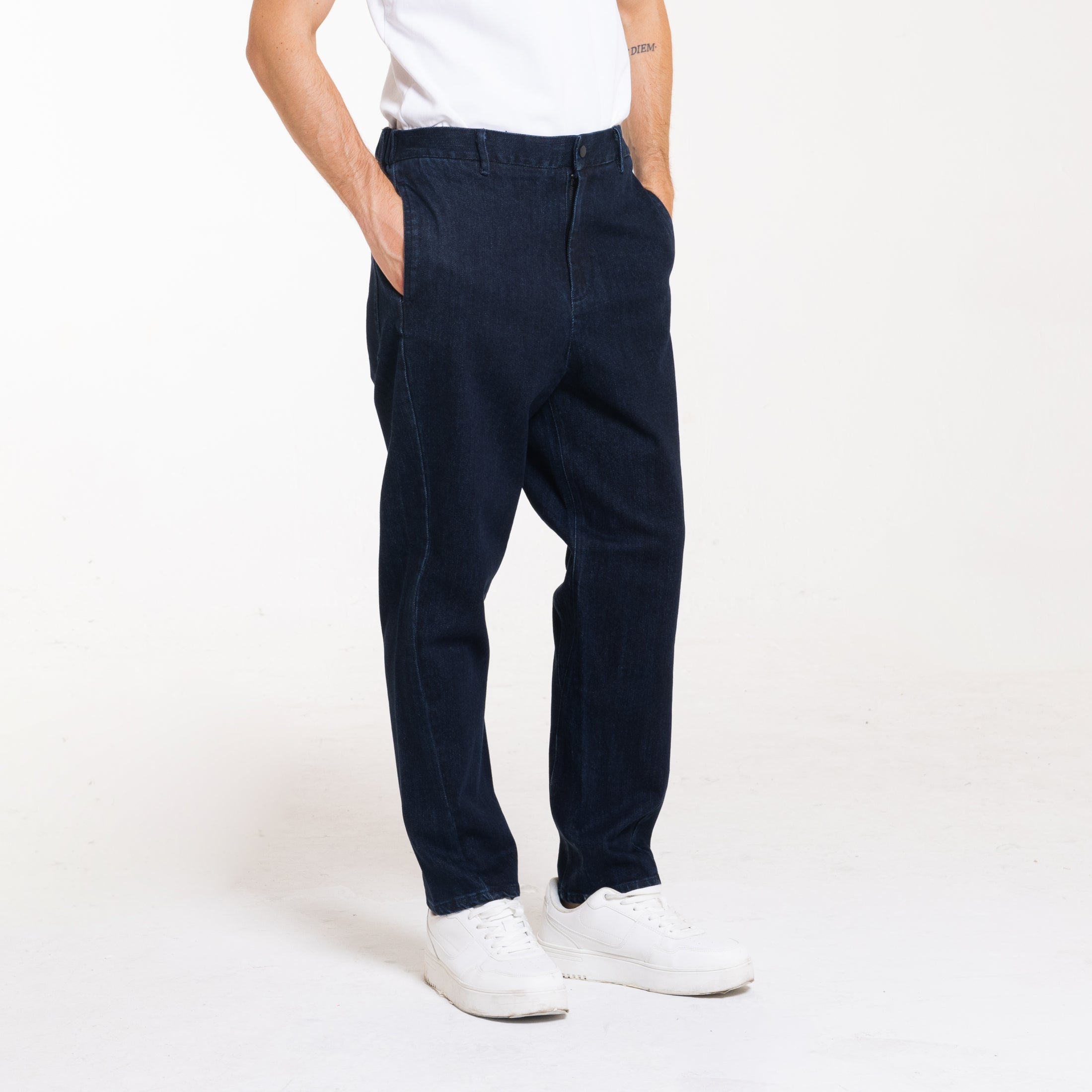 PANTALONE TWISTED-11668|Colore:Denim