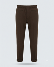 PANT MEZZO ELASTICO TAILLORED-11669|Colore:Moro