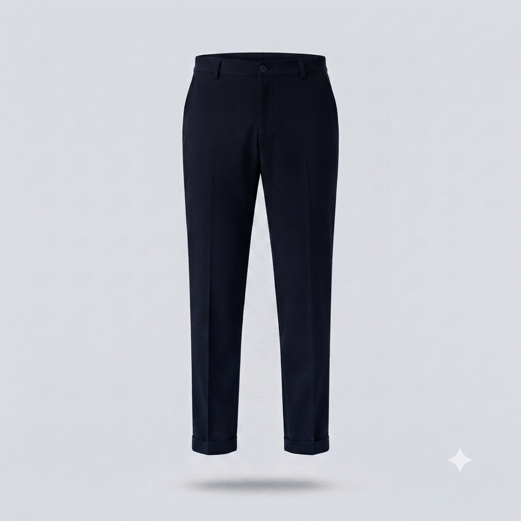 PANT MEZZO ELASTICO TAILLORED-11669|Colore:Blu
