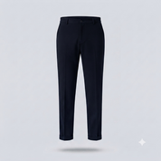 PANT MEZZO ELASTICO TAILLORED-11669|Colore:Blu