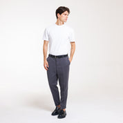 PANT MEZZO ELASTICO TAILLORED-11669|Colore:Grigio