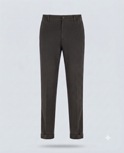 PANT MEZZO ELASTICO MISTO LANA-11665|Colore:Verde