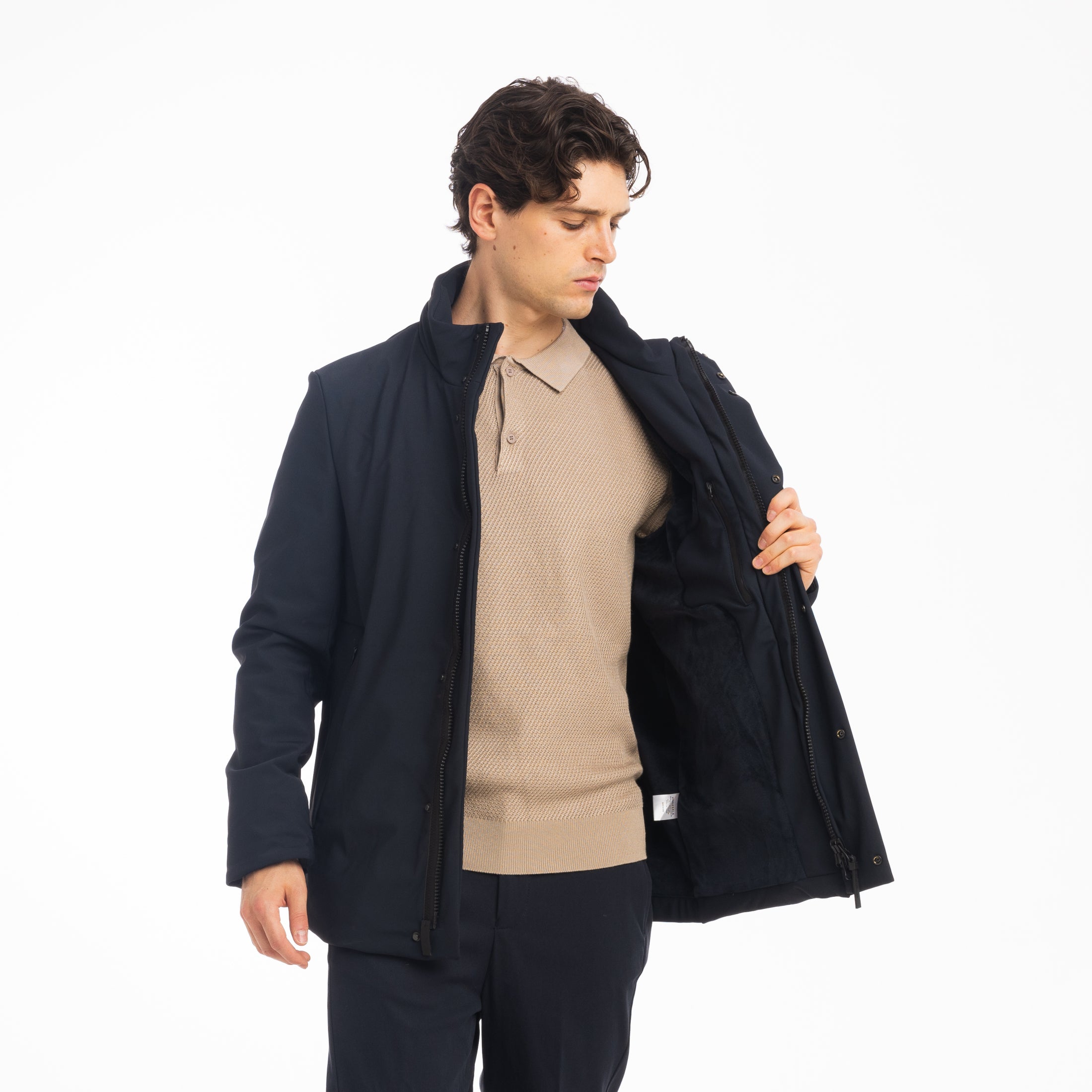 NEW CAPPOTTO TECNICO-11653|Colore:Blu