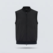 GILET ACCOPPIATO TECNICO VISCOSA-11657|Colore:Nero