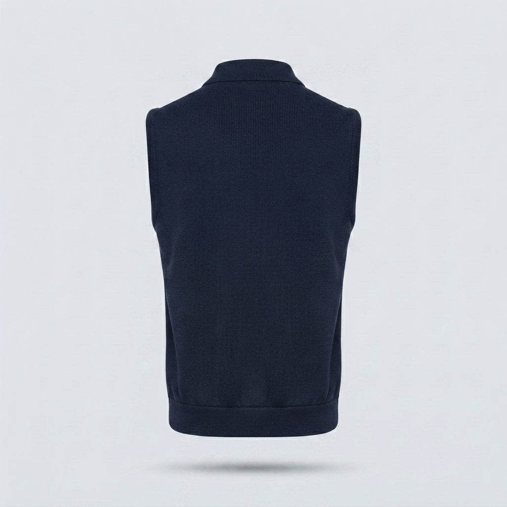 GILET ACCOPPIATO TECNICO VISCOSA-11657|Colore:Blu