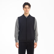 GILET ACCOPPIATO TECNICO VISCOSA-11657|Colore:Nero
