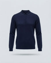 POLO NIDO D’API IN VISCOSA-11605|Colore:Blu