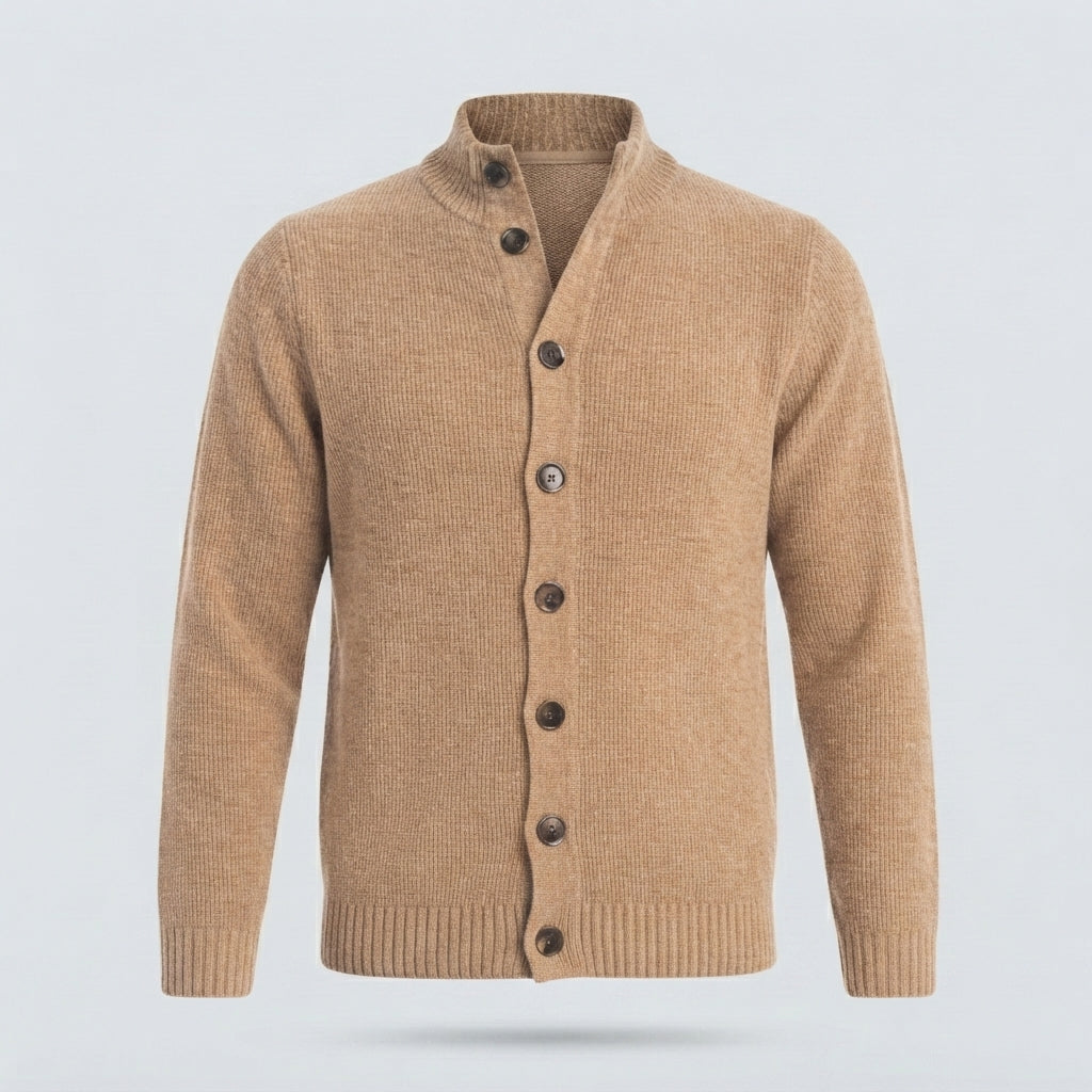 CARDIGAN BOTTONI CINIGLIA-11617|Colore:Beige