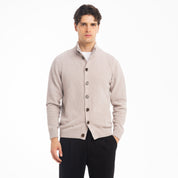 CARDIGAN BOTTONI CINIGLIA-11617|Colore:Grigio