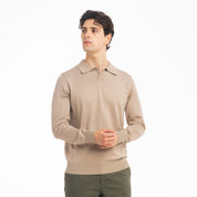 POLO DERBY VISCOSA DOPPIO FILO-11626|Colore:Tortora