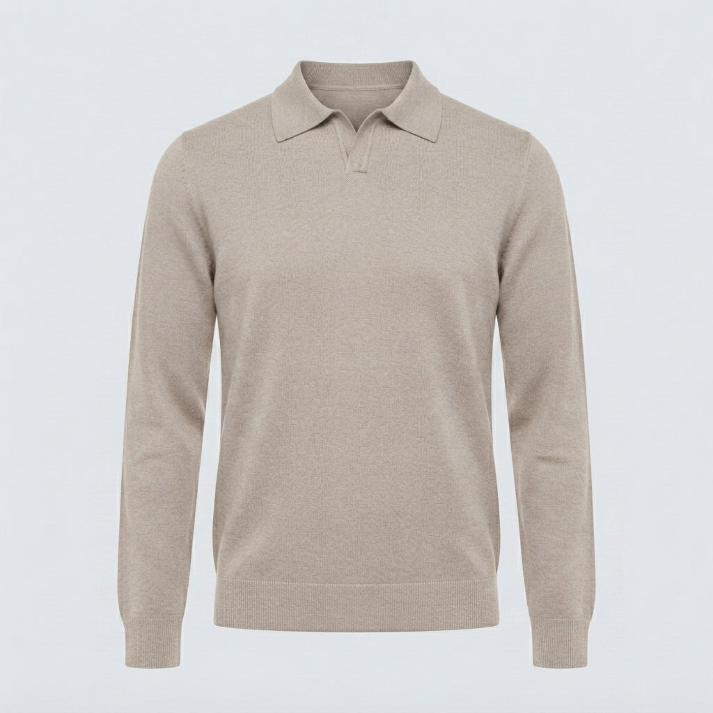 POLO DERBY VISCOSA DOPPIO FILO-11626|Colore:Tortora
