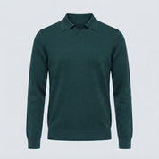 POLO DERBY VISCOSA DOPPIO FILO-11626|Colore:Verde