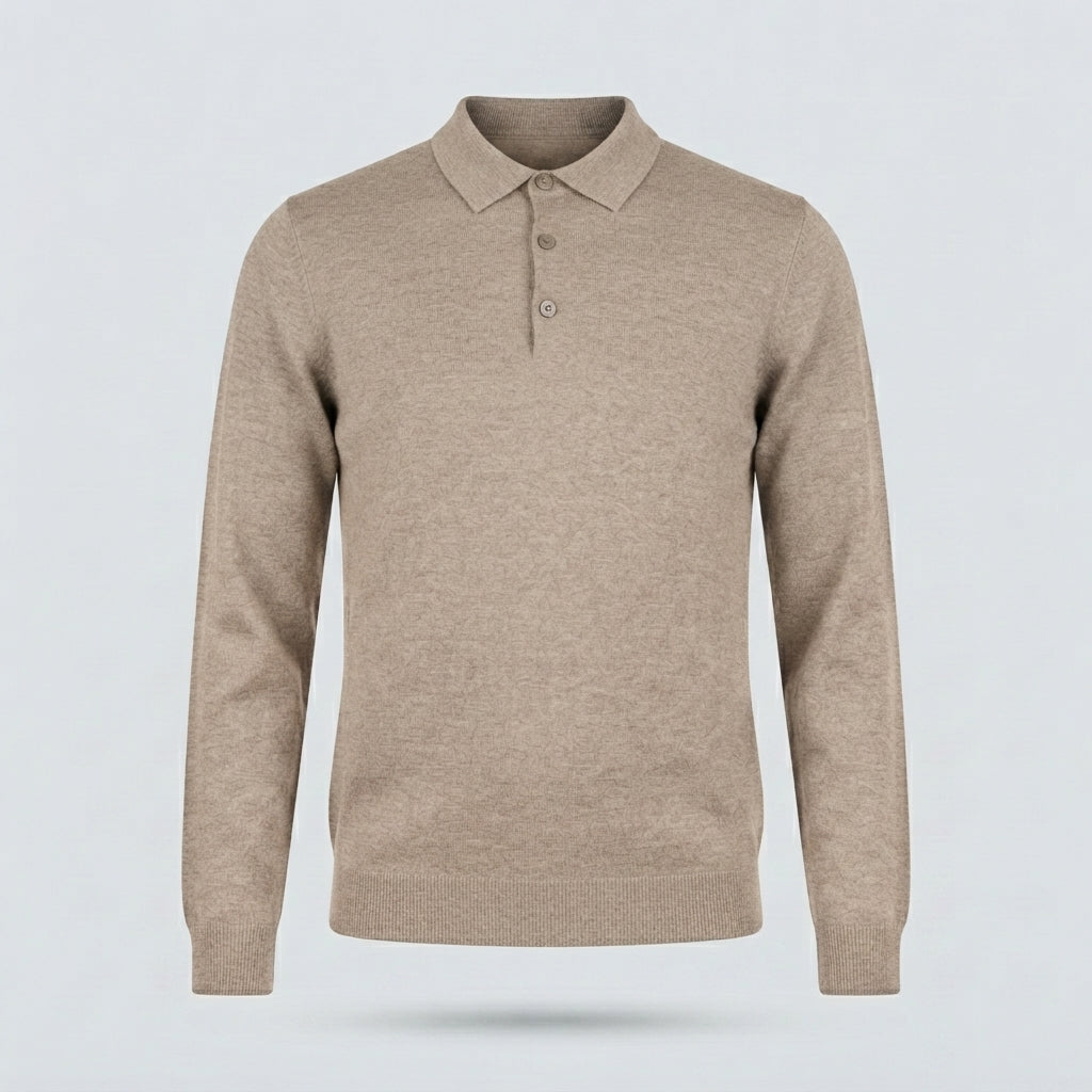 POLO VISCOSA DOPPIO FILO-11627|Colore:Tortora
