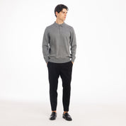 POLO VISCOSA DOPPIO FILO-11627|Colore:Grigio