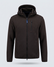 FELPA ZIP CAPPUCCIO SCUBA-11639|Colore:Nero