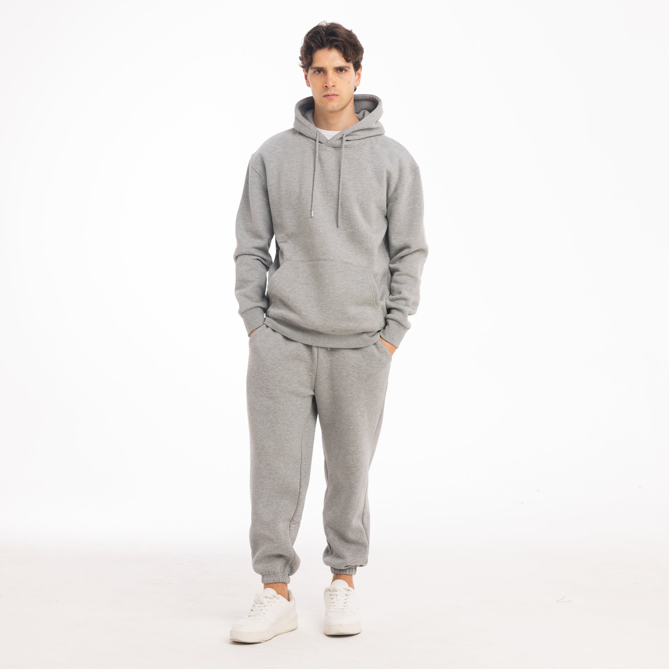 FELPA CAPPUCCIO-11634|Colore:Grigio