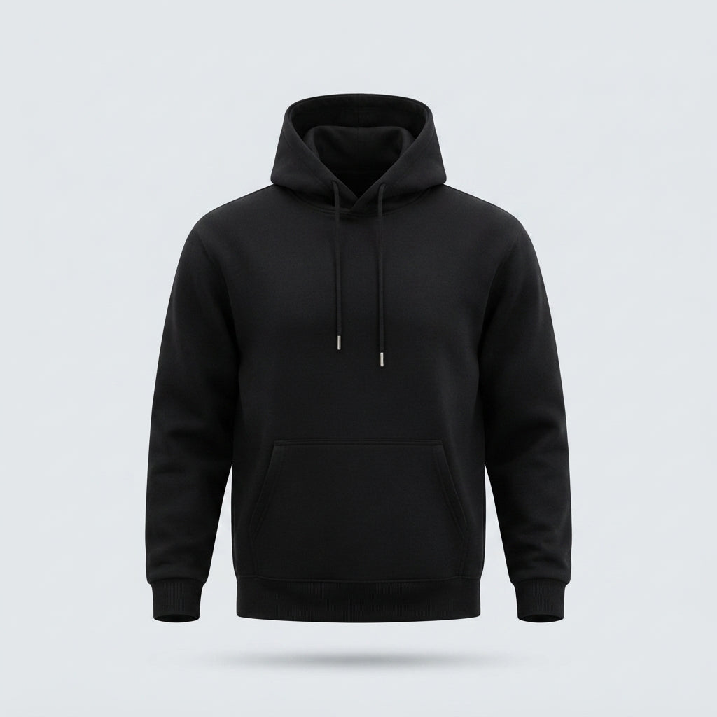 FELPA CAPPUCCIO-11634|Colore:Nero
