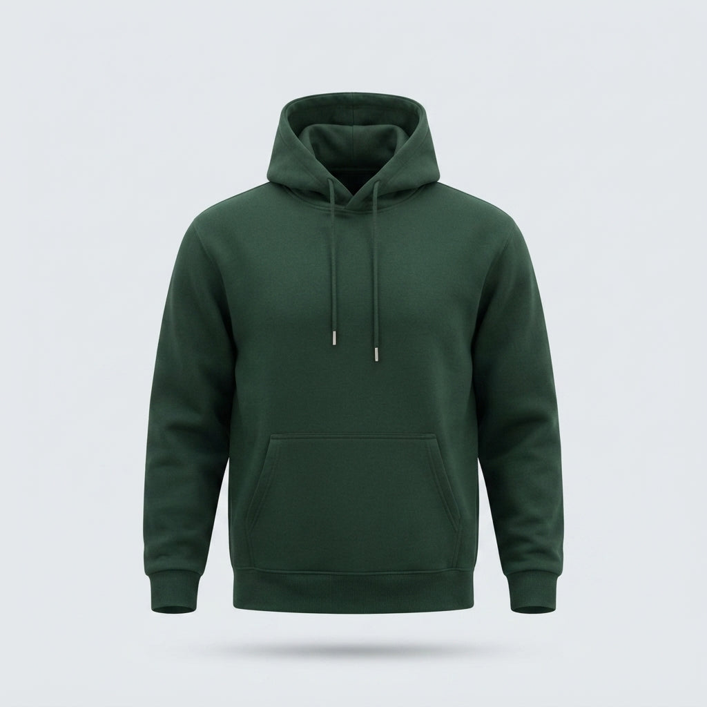 FELPA CAPPUCCIO-11634|Colore:Verde
