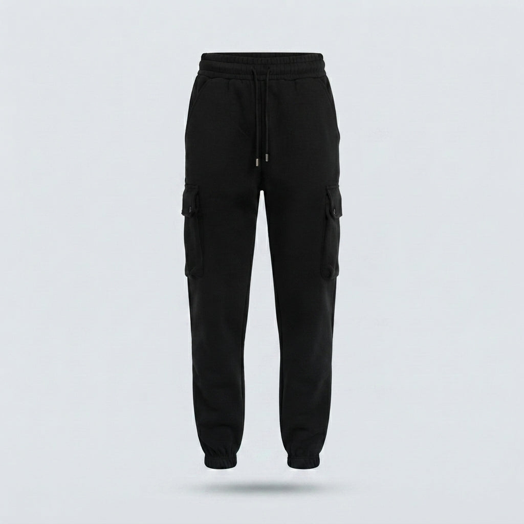 PANT JOGGER CARGO -11642|Colore:Nero