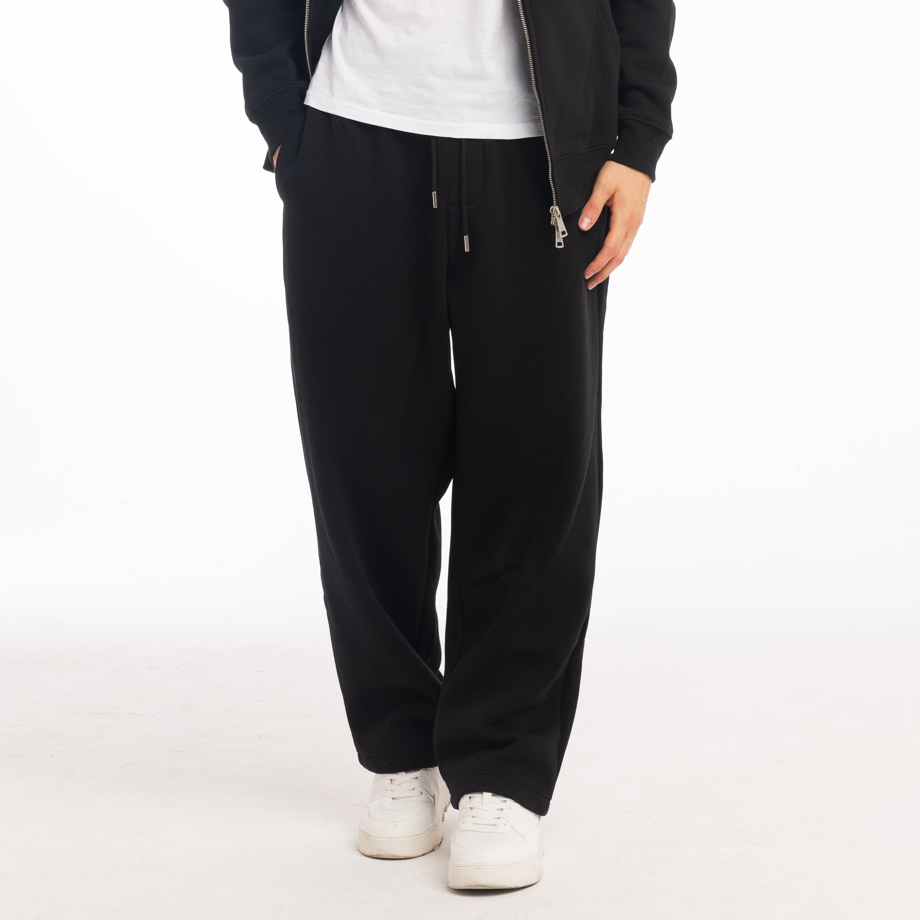 PANT JOGGER WIDW FIT -11643|Colore:Nero