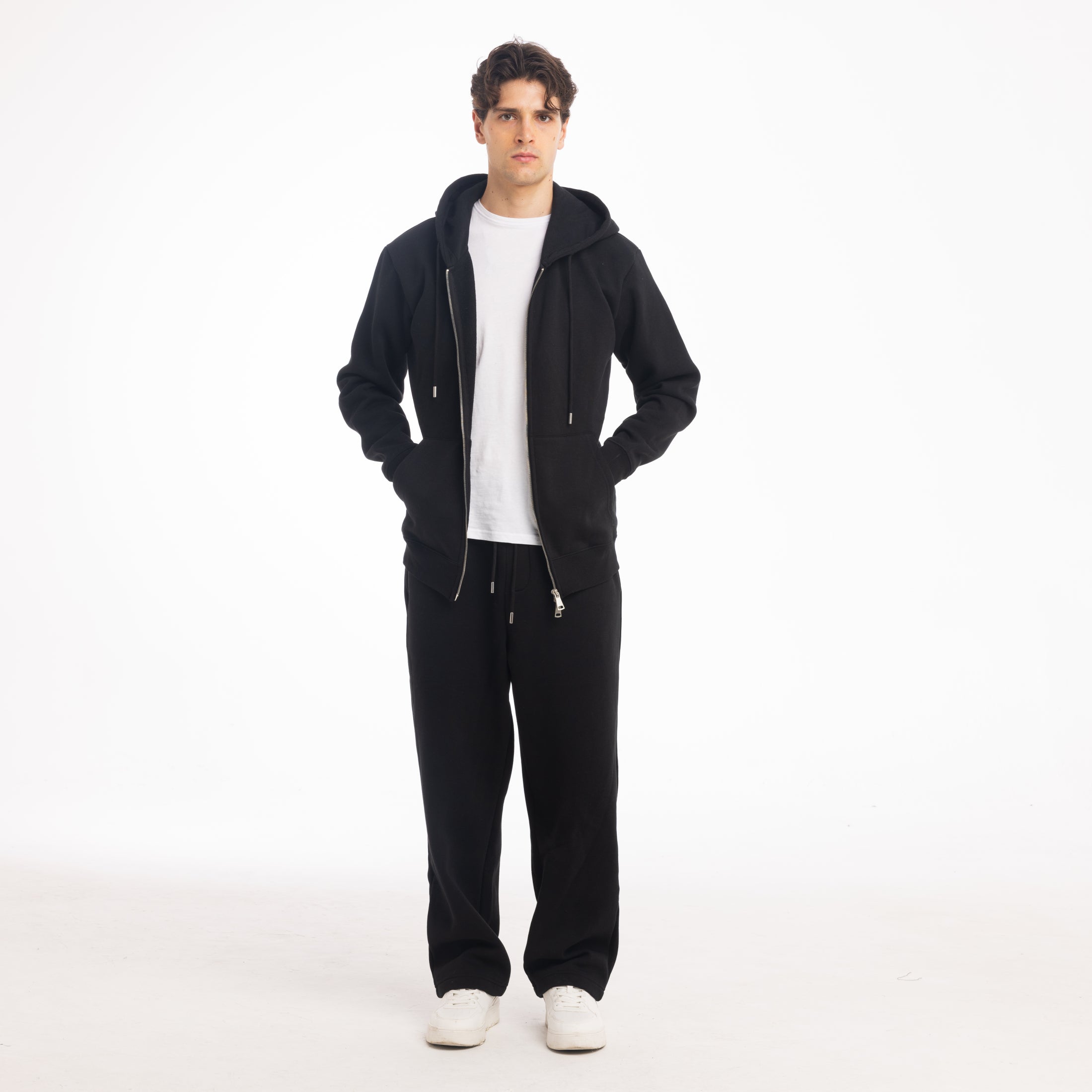 PANT JOGGER WIDW FIT -11643|Colore:Nero