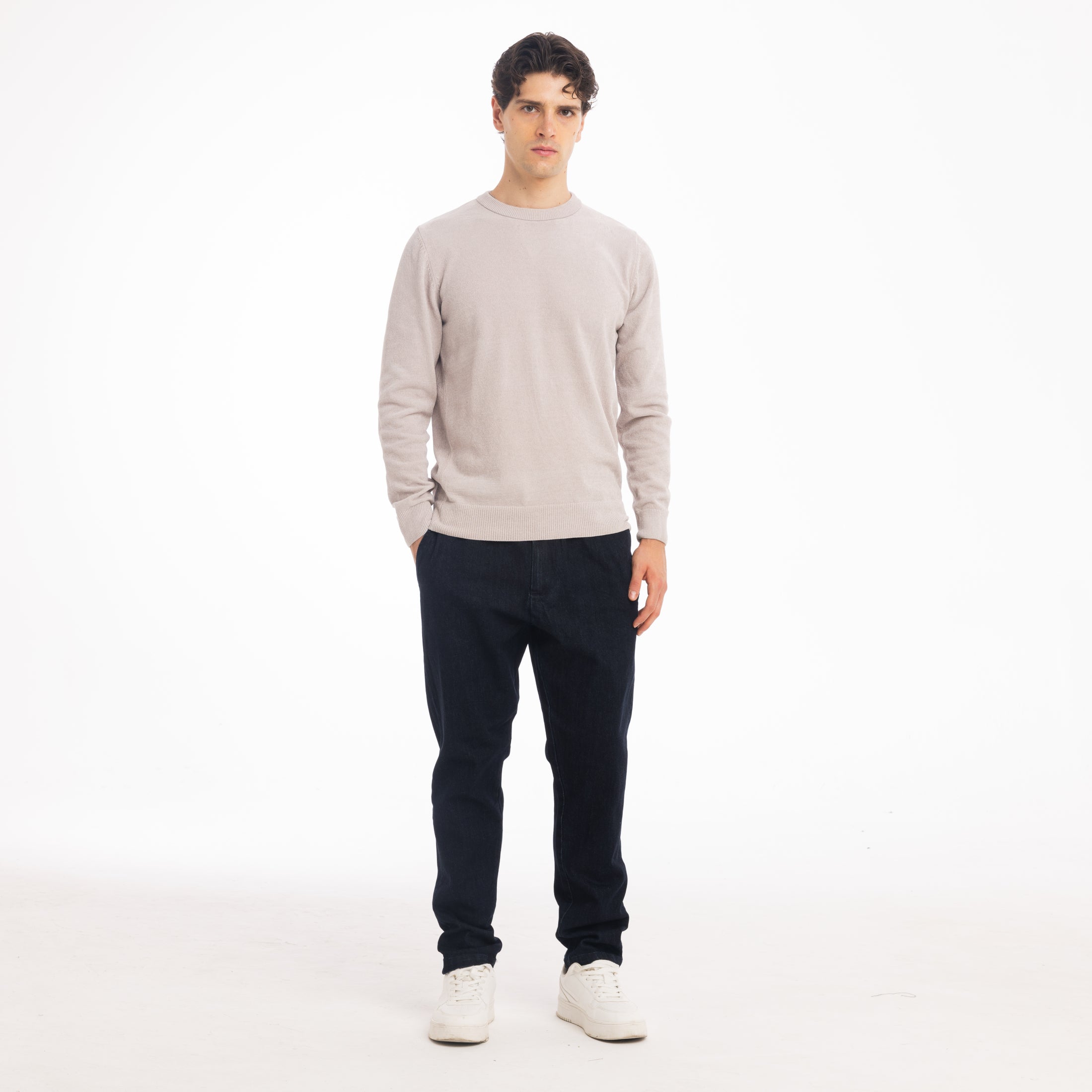 PANTALONE RELAXED DENIM -11660|Colore:Unico