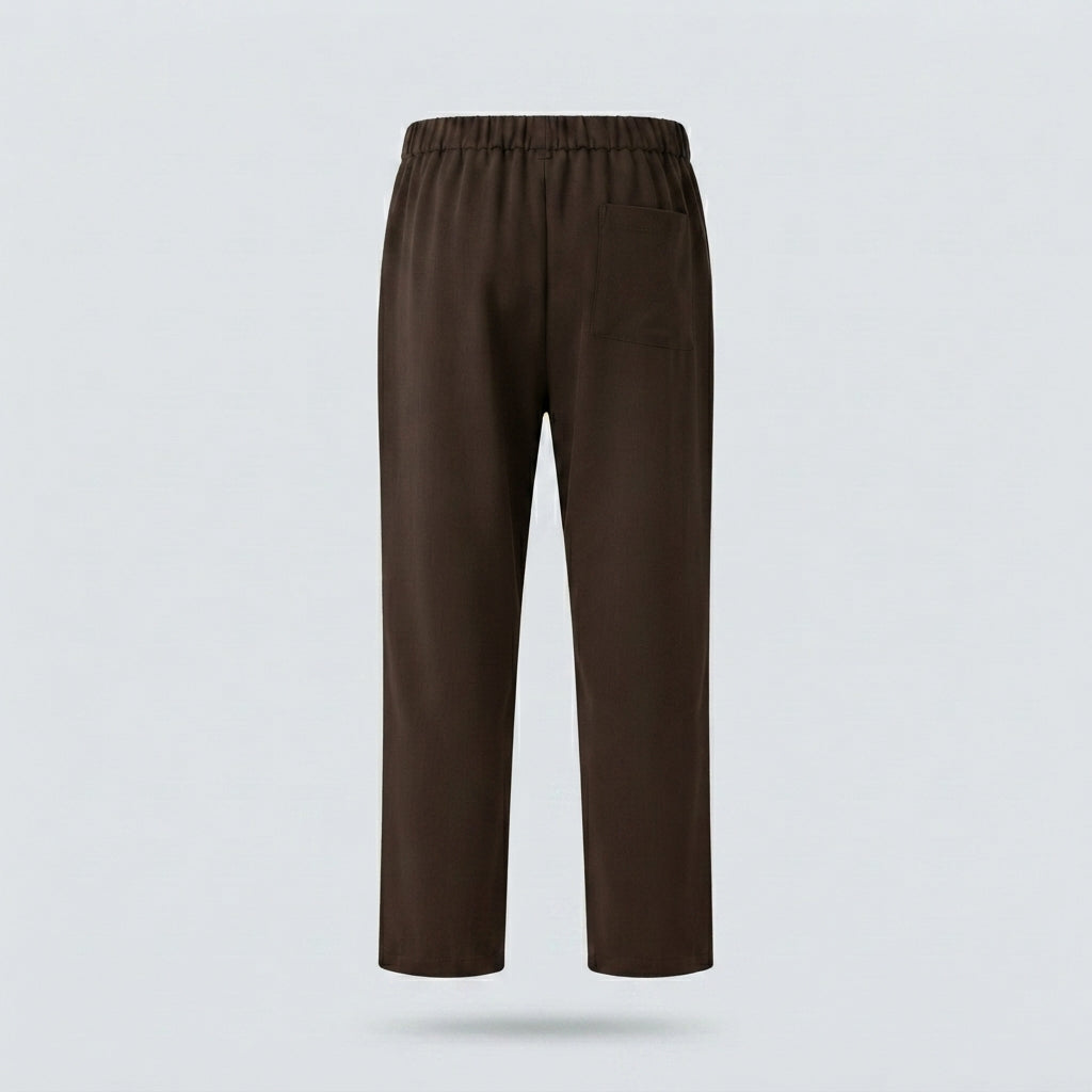 PANT MEZZO ELASTICO TAILLORED-11670|Colore:Moro