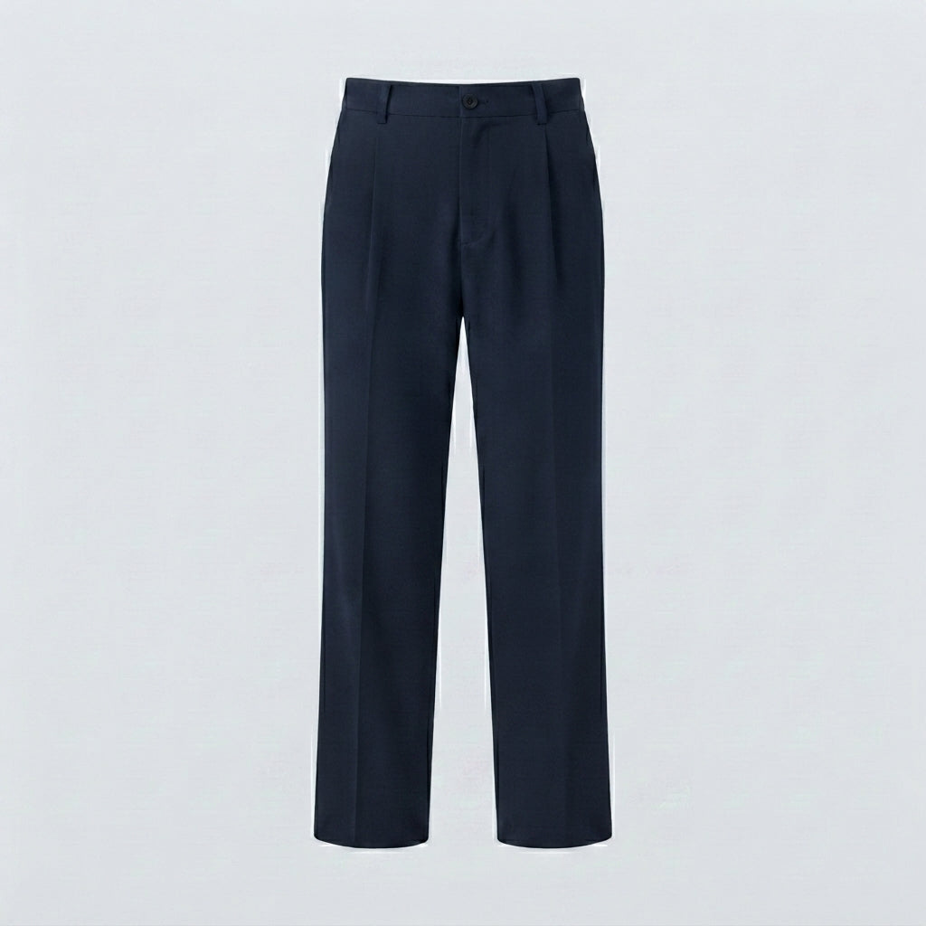 PANT MEZZO ELASTICO TAILLORED-11670|Colore:Blu