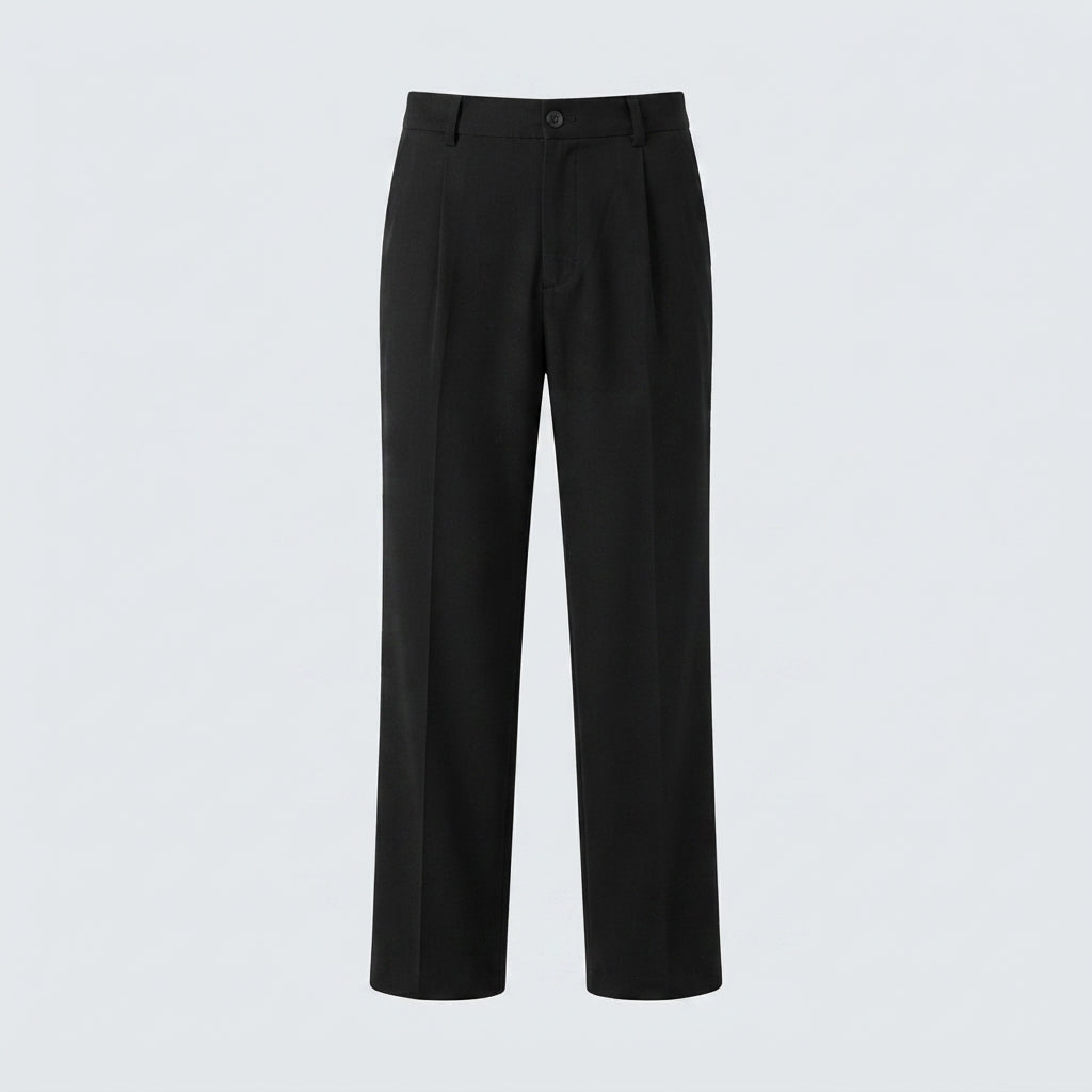 PANT MEZZO ELASTICO TAILLORED-11670|Colore:Nero