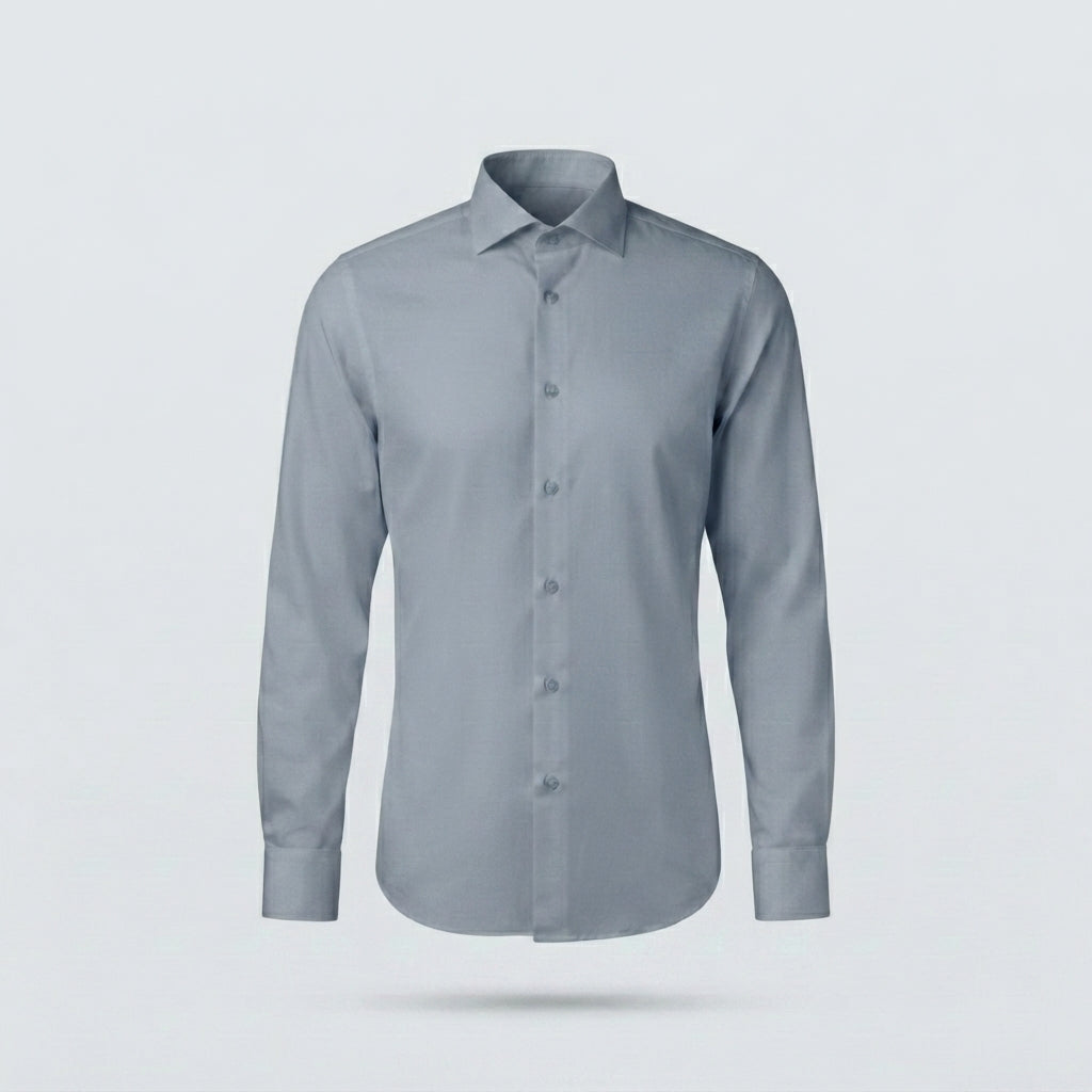 CAMICIA COTONE SLIM -11386|Colore:Gigio
