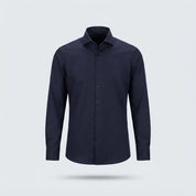 CAMICIA COTONE REGULAR -11387|Colore:Blu